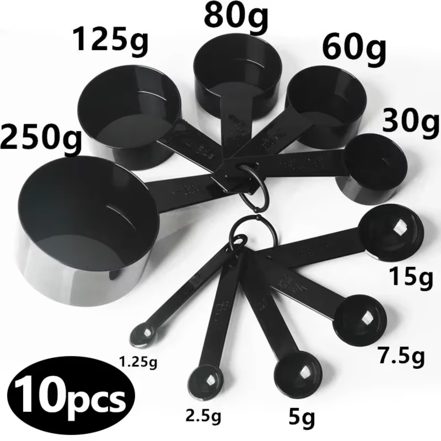 Kitchen Gadgets In China - 10pcs/set Measuring Spoons Cup Multipurpose Cake
