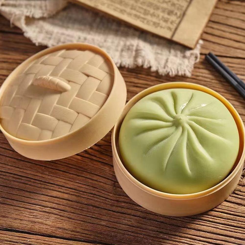 Silicone Steamer Basket - Steamer Basket Style Dumpling Fidget Toy