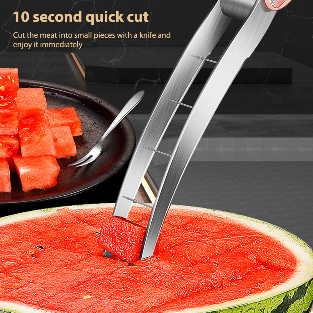 Kitchen Gadgets In China - Watermelon Cube Cutter 304 Stainless Steel