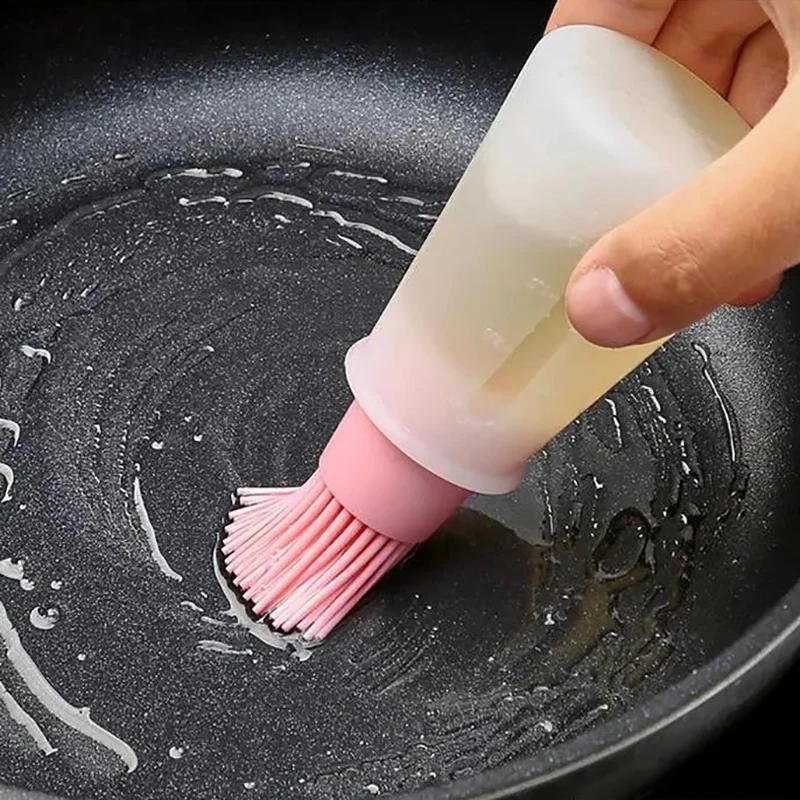 Kitchen Gadgets & Toys - New 2026 1PC Silicone Oil-Bottle Brush