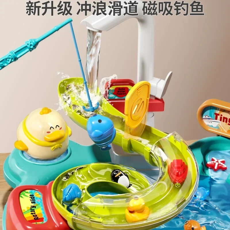 Kitchen Gadgets For Kids - Children Puzzle Pretend Play Toys Dishwashing