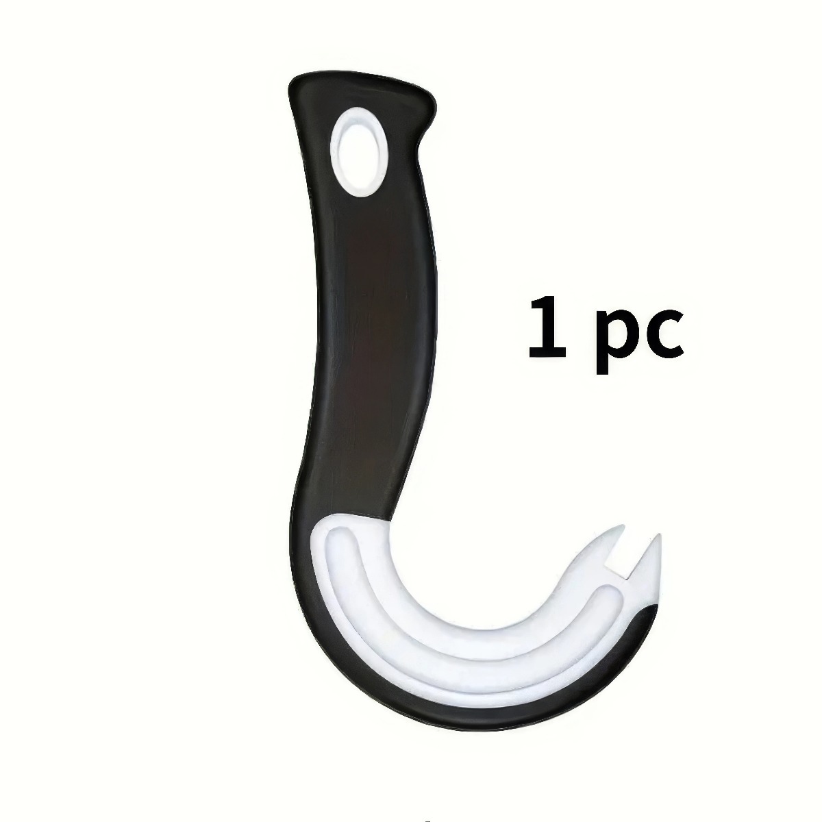 Kitchen Gadgets Easy Life - 1Pcs Black Hook Type Can Opener,