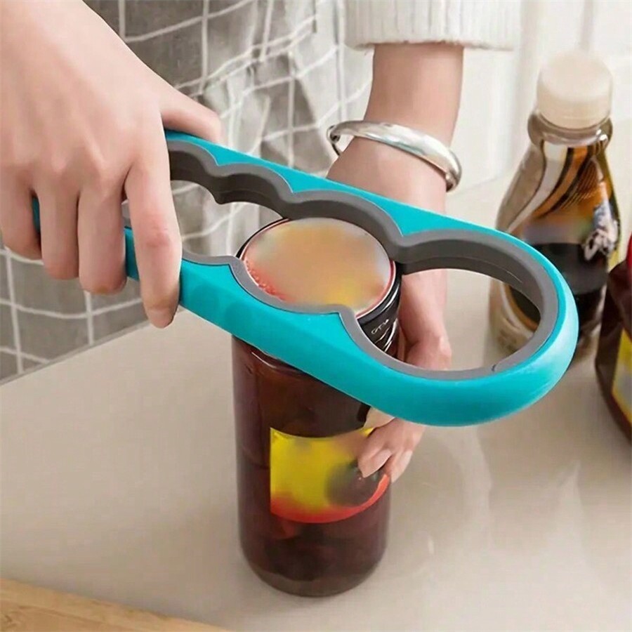 Kitchen Gadgets Jar Openers - 1 Pc 4-In-1 Jar Opener &