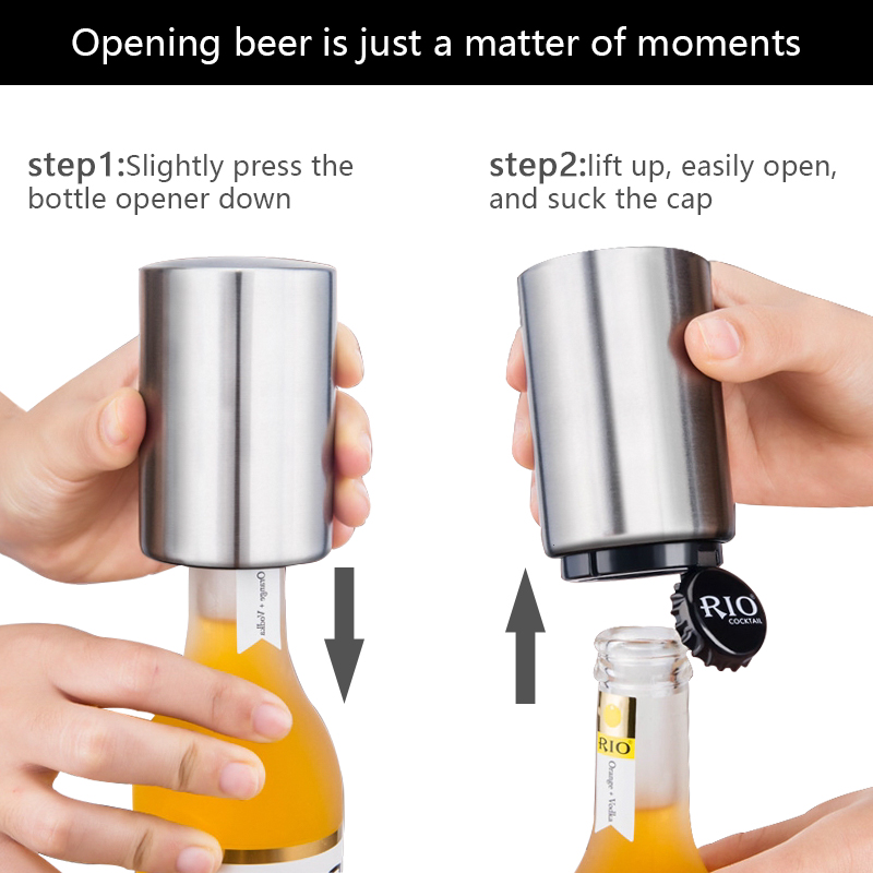 Automatic Beer Bottle Opener,M - Kitchen Gadgets Jar Openers recension och pris