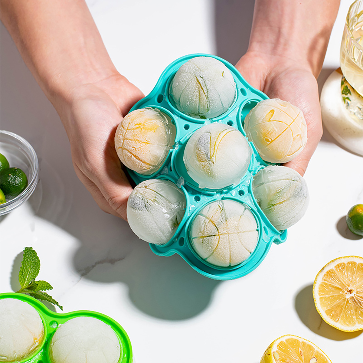1pc Spherical Silicone Ice Gri - Kitchen Gadgets And Equipment recension och pris