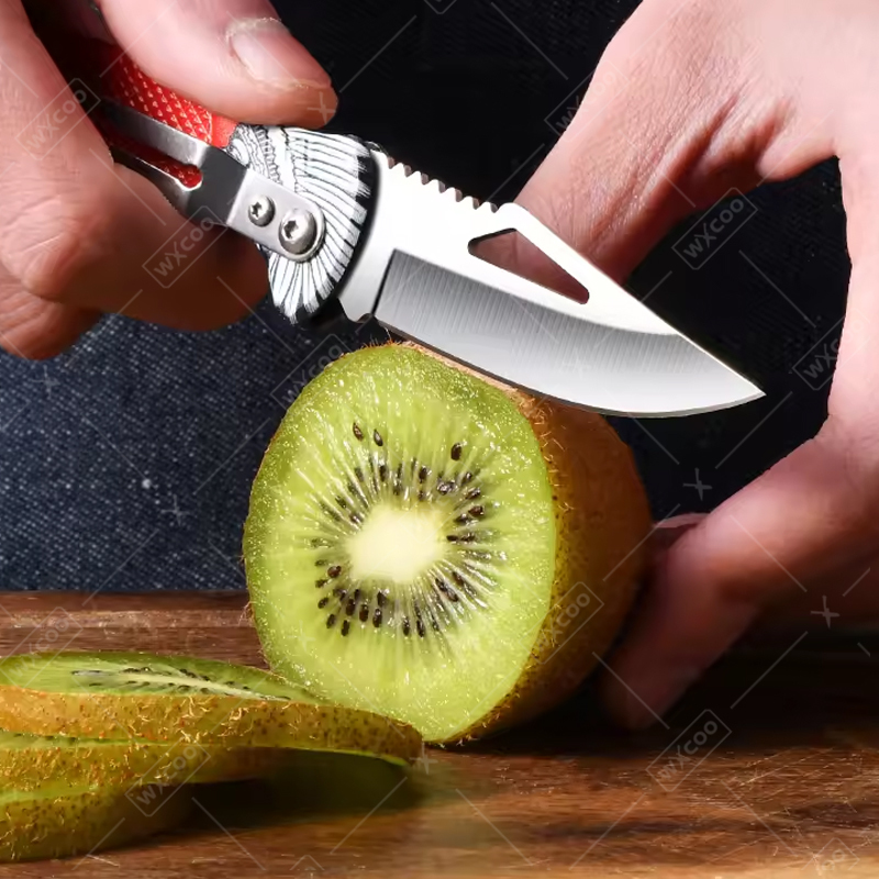 WXCOO Folding Knife Stainless  - Kitchen Gadgets And Equipment recension och pris