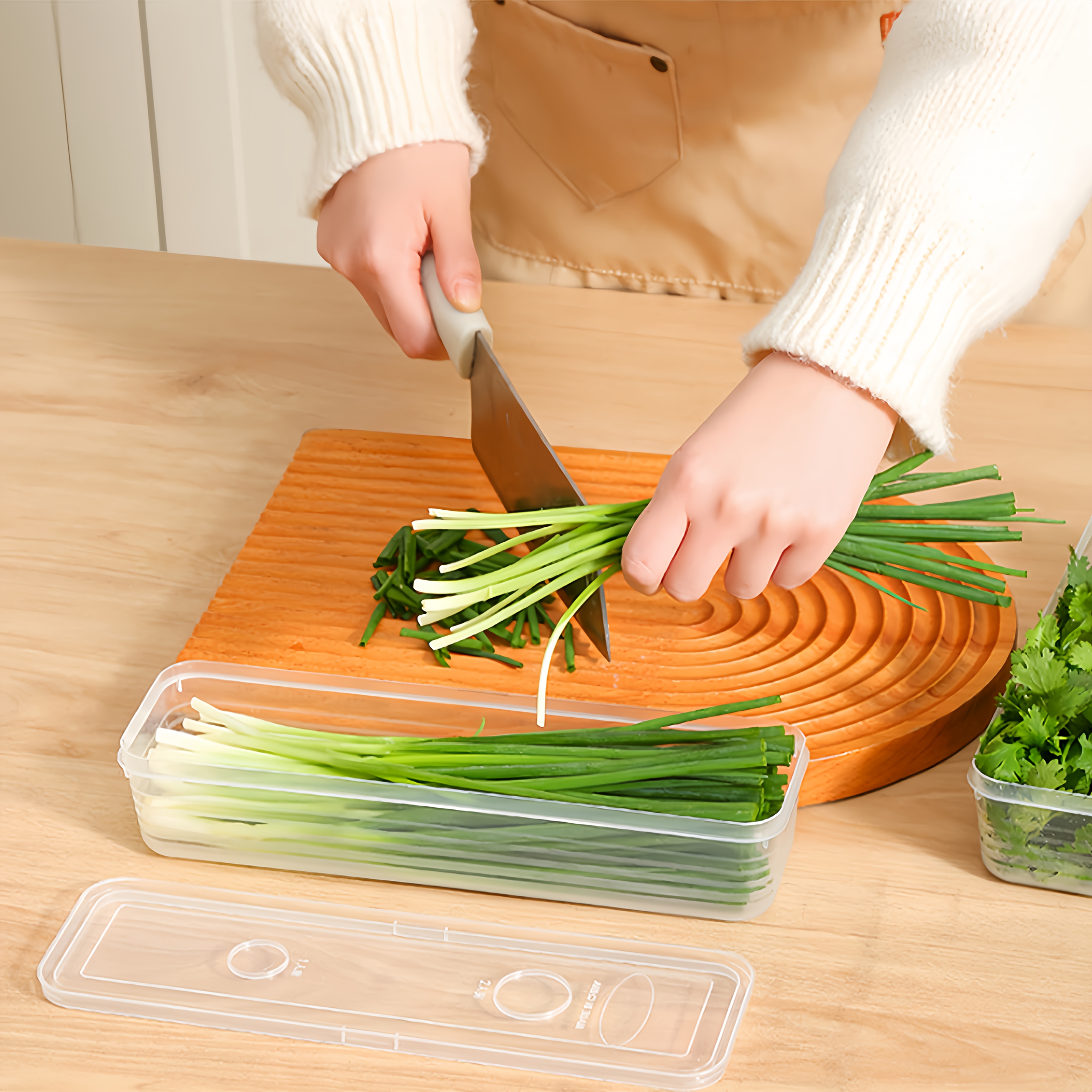 2/4/6pcs Food Vegetable Storag - Kitchen Gadgets Storage recension och pris