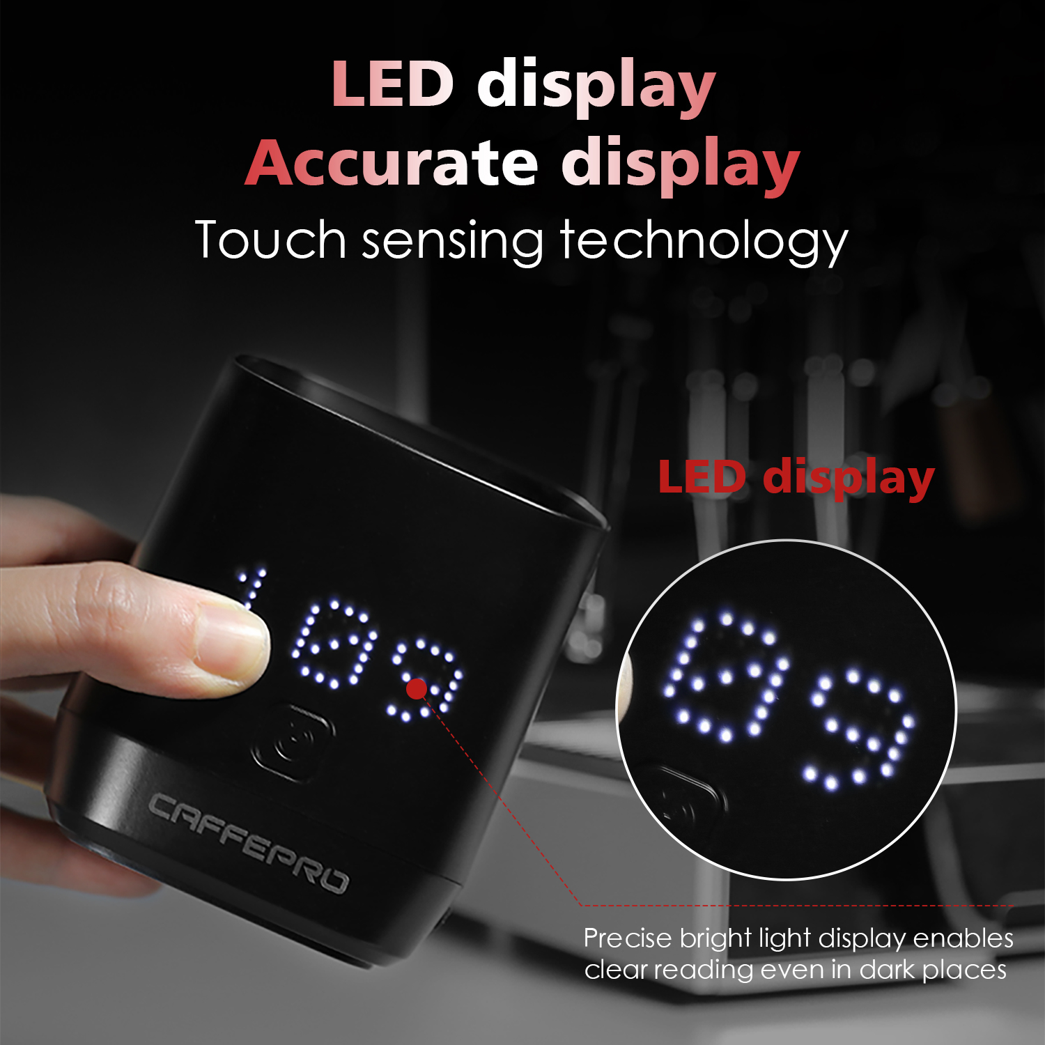 CAFFEPRO Digital Dosing Cup Co - Kitchen Gadgets Best recension och pris