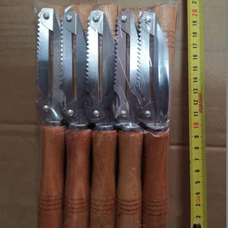Wooden Handle Stainless Steel  - Kitchen Gadgets & Toys recension och pris