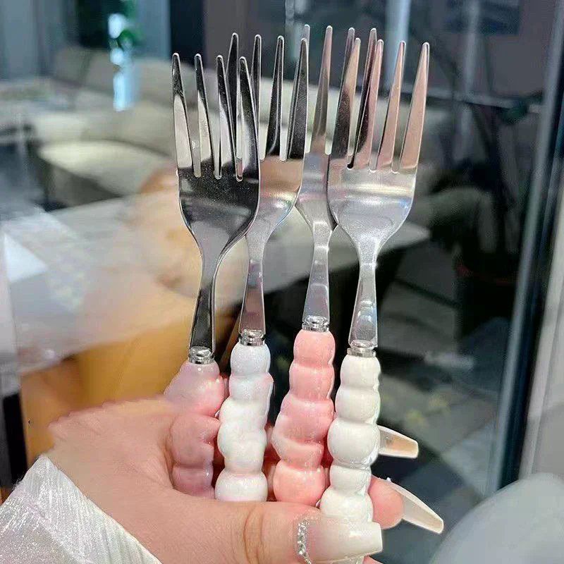 Pearl Handle Fork For Dessert  - Kitchen Gadgets Pasta recension och pris