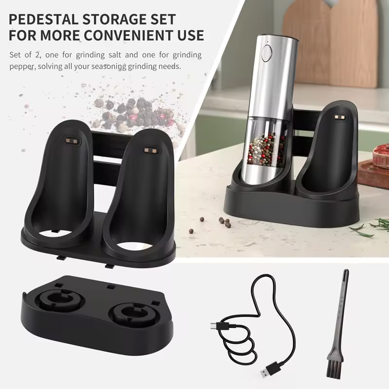 1/2PCS Electric Salt And Peppe - Kitchen Gadgets And Equipment recension och pris