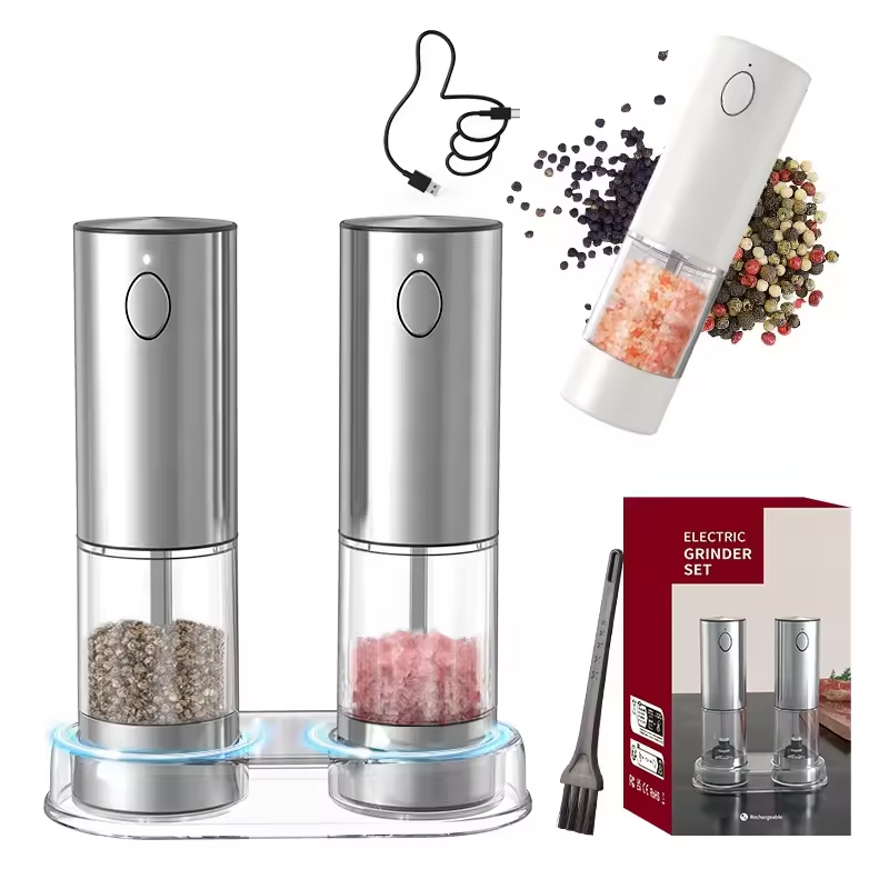 1/2PCS Electric Salt And Peppe - Kitchen Gadgets And Equipment recension och pris