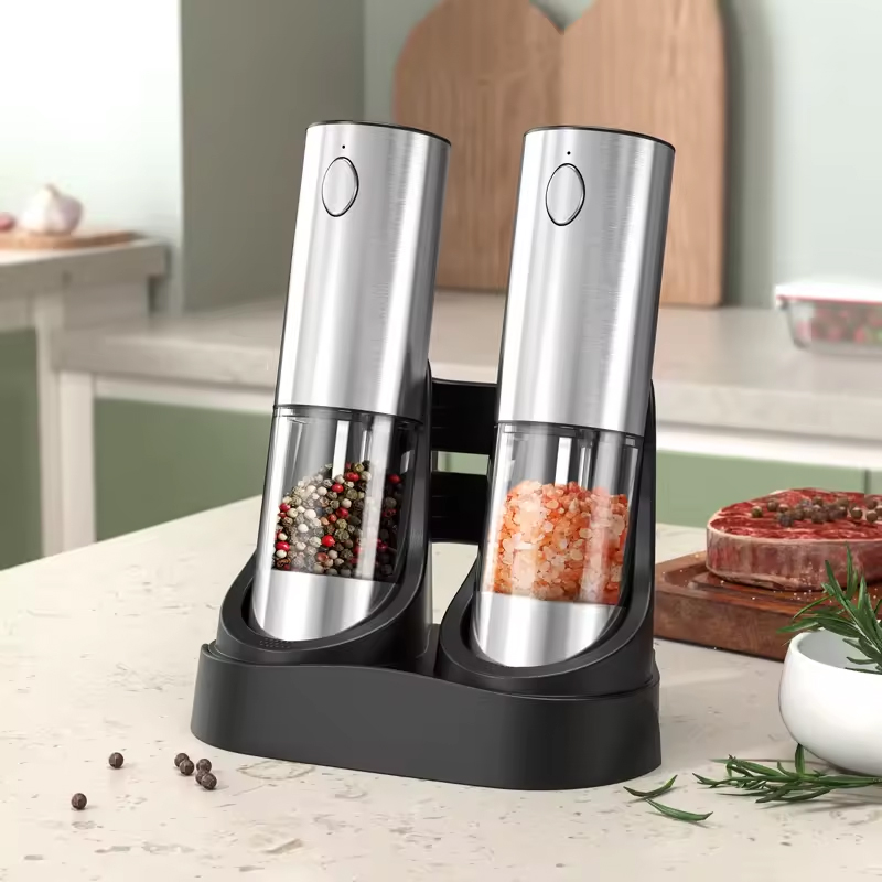 1/2PCS Electric Salt And Peppe - Kitchen Gadgets And Equipment recension och pris