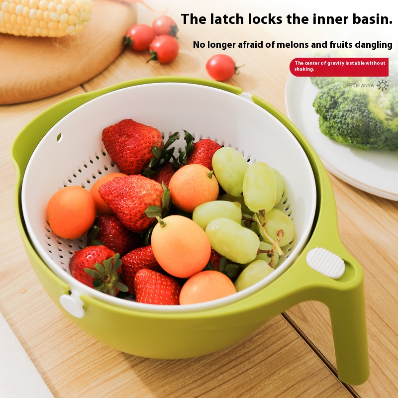 Double Drain Basket Kitchen Si - Kitchen Gadgets And Equipment recension och pris