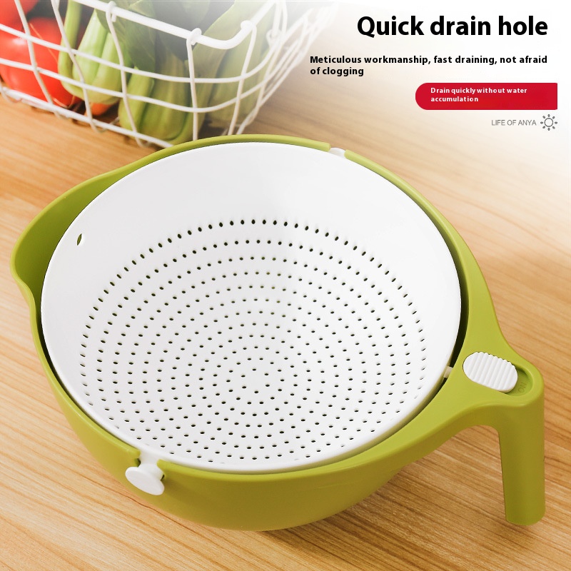 Double Drain Basket Kitchen Si - Kitchen Gadgets And Equipment recension och pris