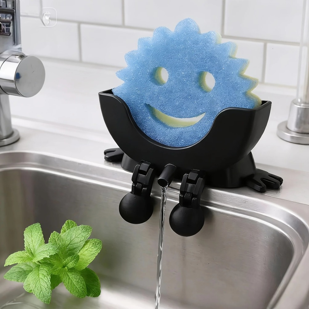 Drainable Soap & Sponge Holder - Kitchen Gadgets Storage recension och pris