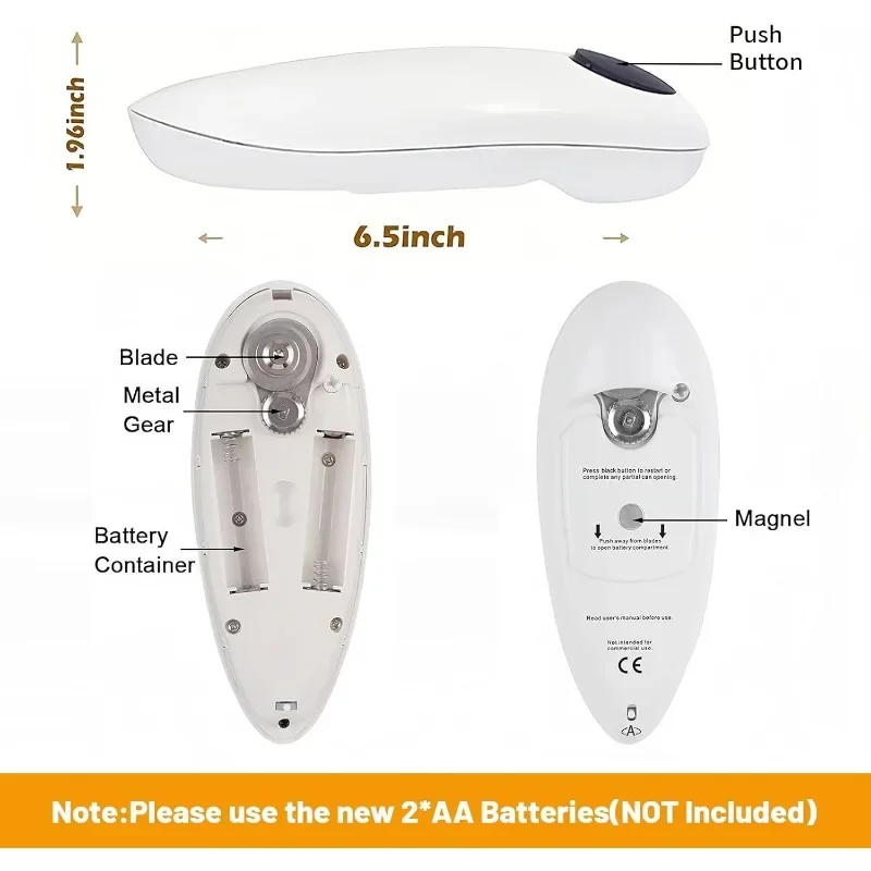 1pc Automatic Can Opener /Manu - Kitchen Gadgets Jar Openers recension och pris