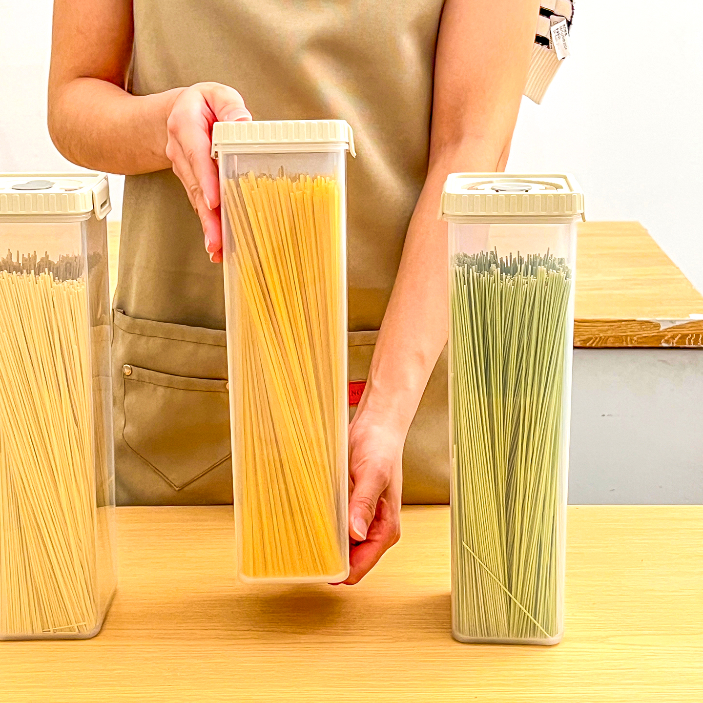 Noodles Sealed Storage Box Wit - Kitchen Gadgets Storage recension och pris