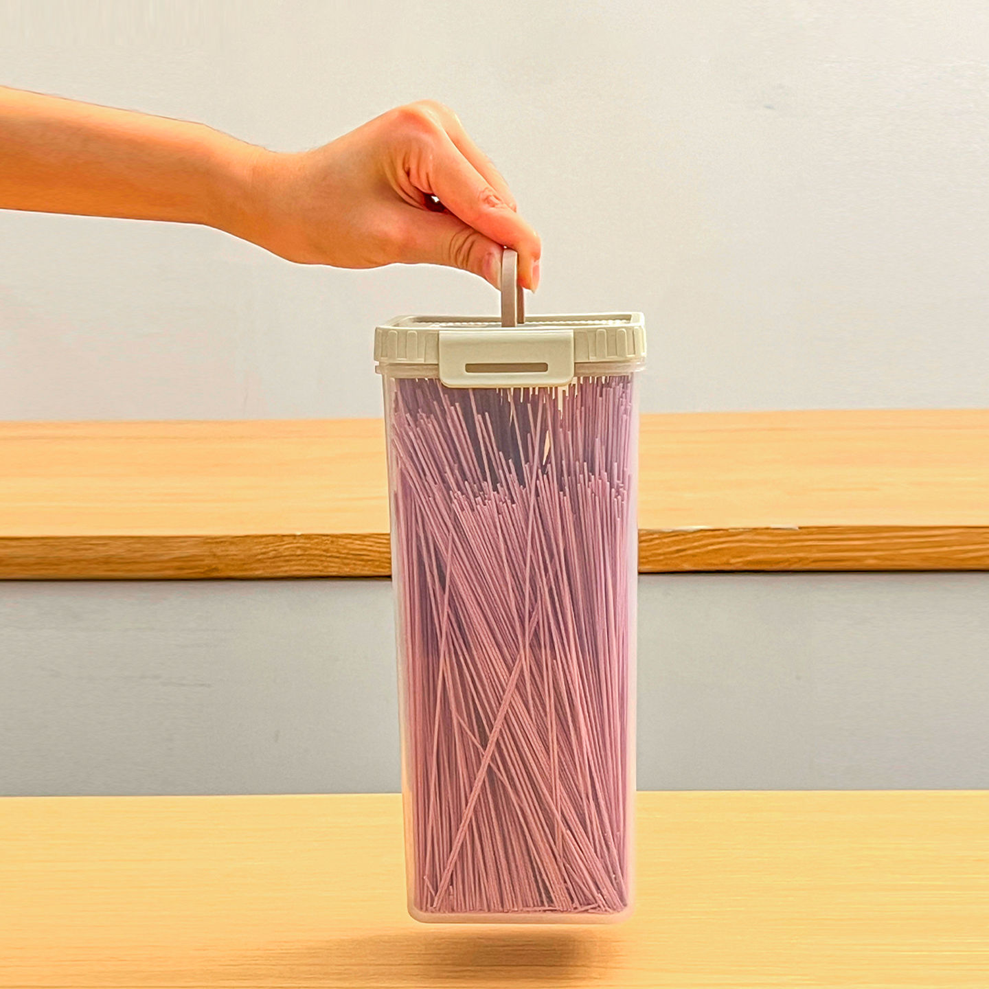 Noodles Sealed Storage Box Wit - Kitchen Gadgets Storage recension och pris