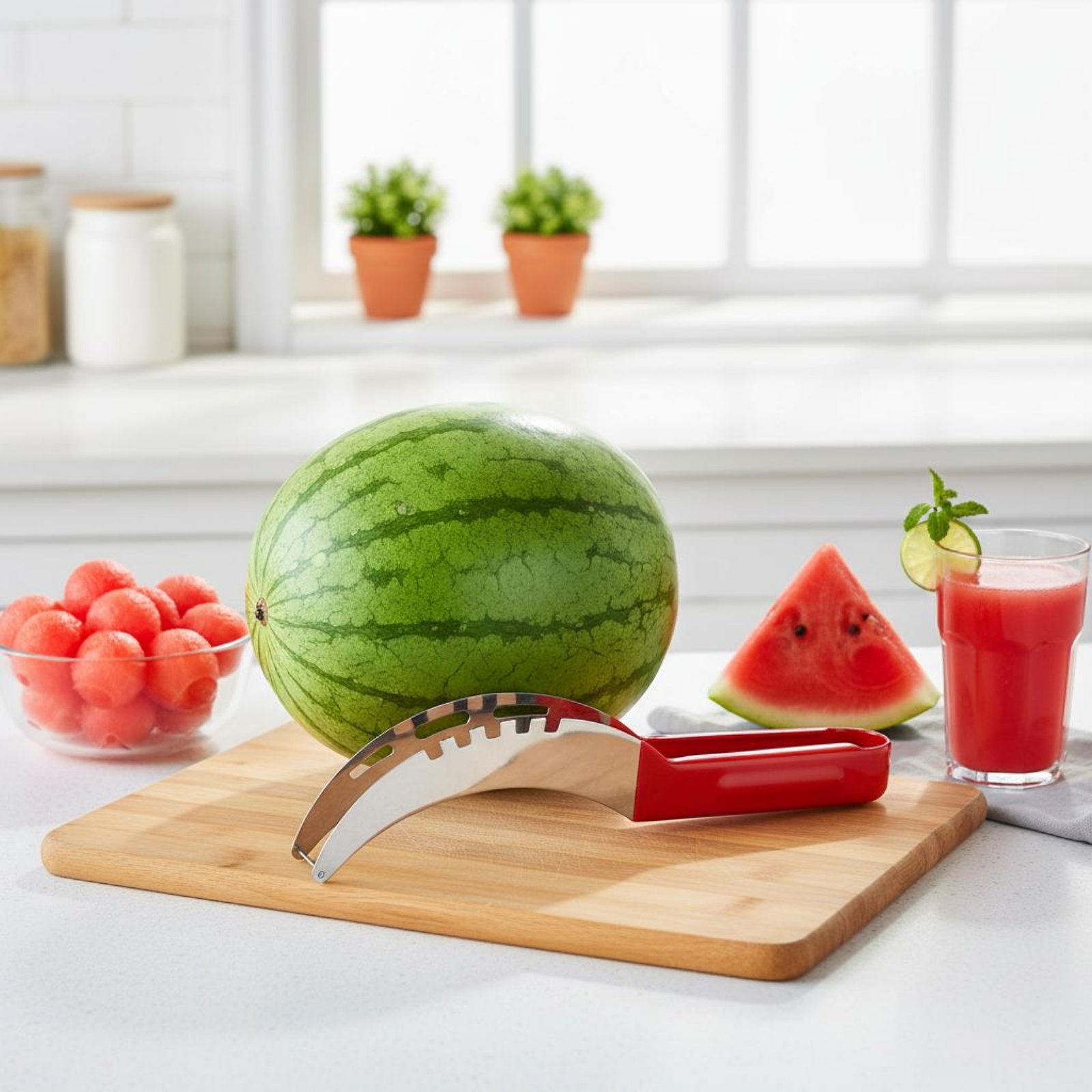 Watermelon Cube Cutter Food Gr - Kitchen Gadgets & Toys recension och pris