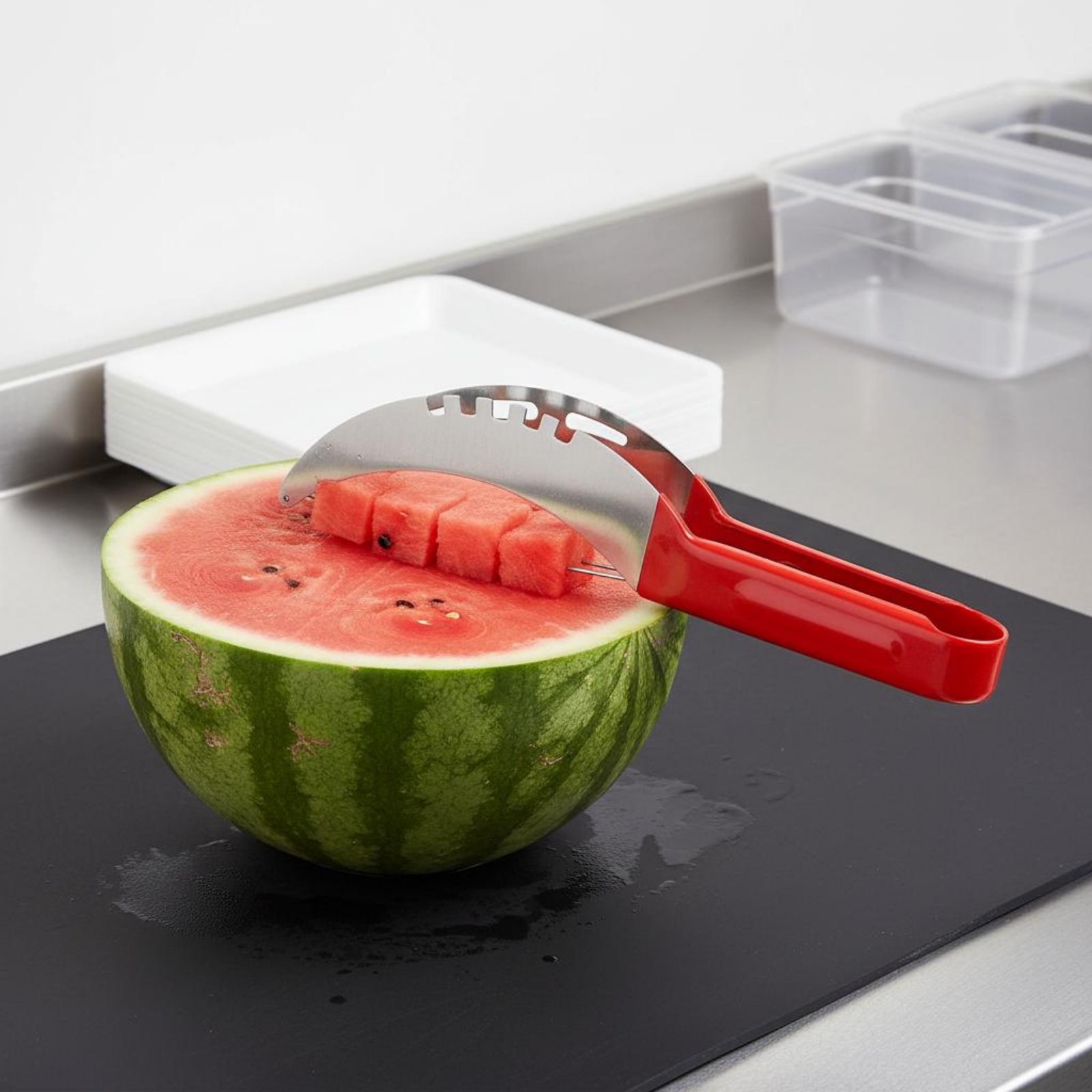 Watermelon Cube Cutter Food Gr - Kitchen Gadgets & Toys recension och pris