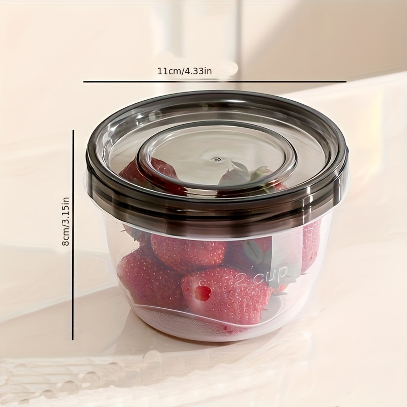 2 Transparent Sealed Food Stor - Kitchen Gadgets Storage recension och pris