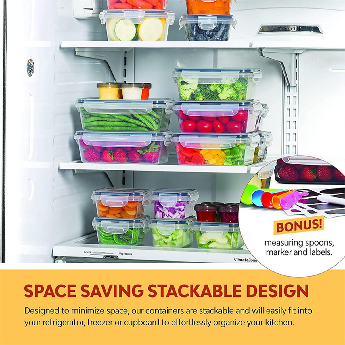 24Pcs/set Food Storage Box Set - Kitchen Gadgets Storage recension och pris