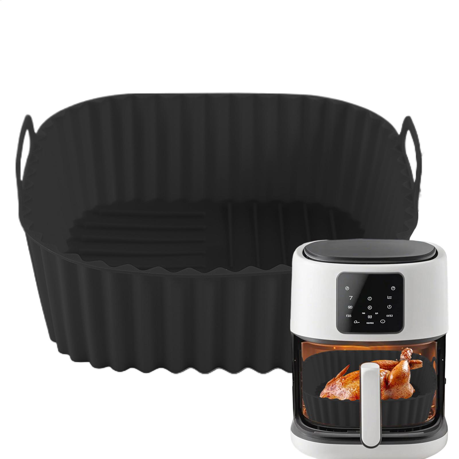 Silicone Air Fryer Liners Pot  - Silicone Steamer Basket recension och pris