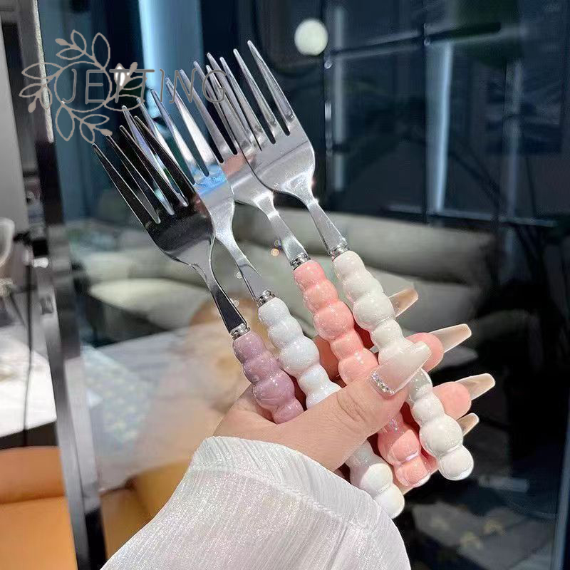 Hot Pearl Handle Fork For Dess - Kitchen Gadgets Pasta recension och pris