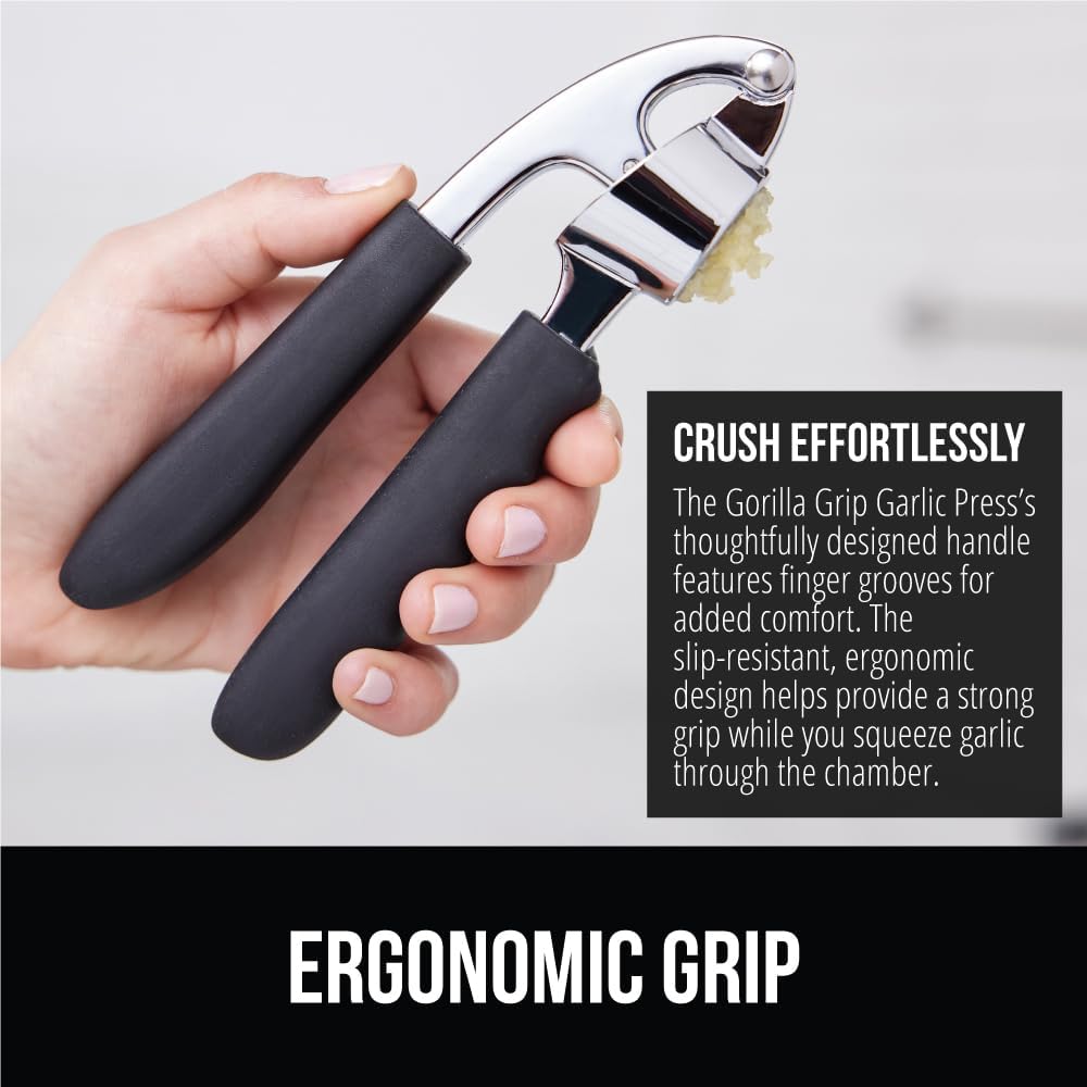 Heavy Duty Garlic Press & Peel - Kitchen Gadgets Images recension och pris