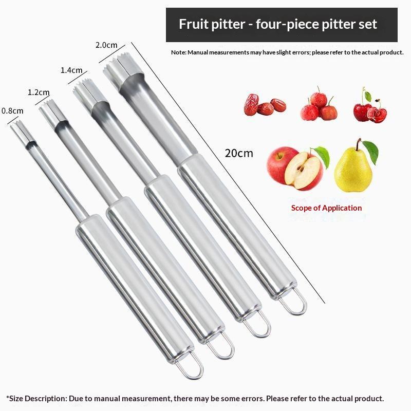 4pcs Fruit Core Remover Cutter - Kitchen Gadgets & Toys recension och pris