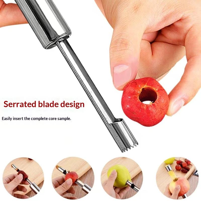 4pcs Fruit Core Remover Cutter - Kitchen Gadgets & Toys recension och pris