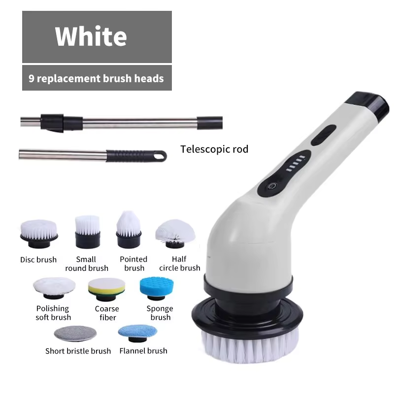 9-in-1 Electric Cleaning Brush - Kitchen Gadgets And Equipment recension och pris