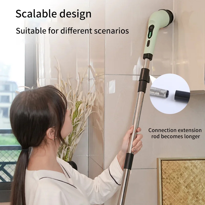 9-in-1 Electric Cleaning Brush - Kitchen Gadgets And Equipment recension och pris