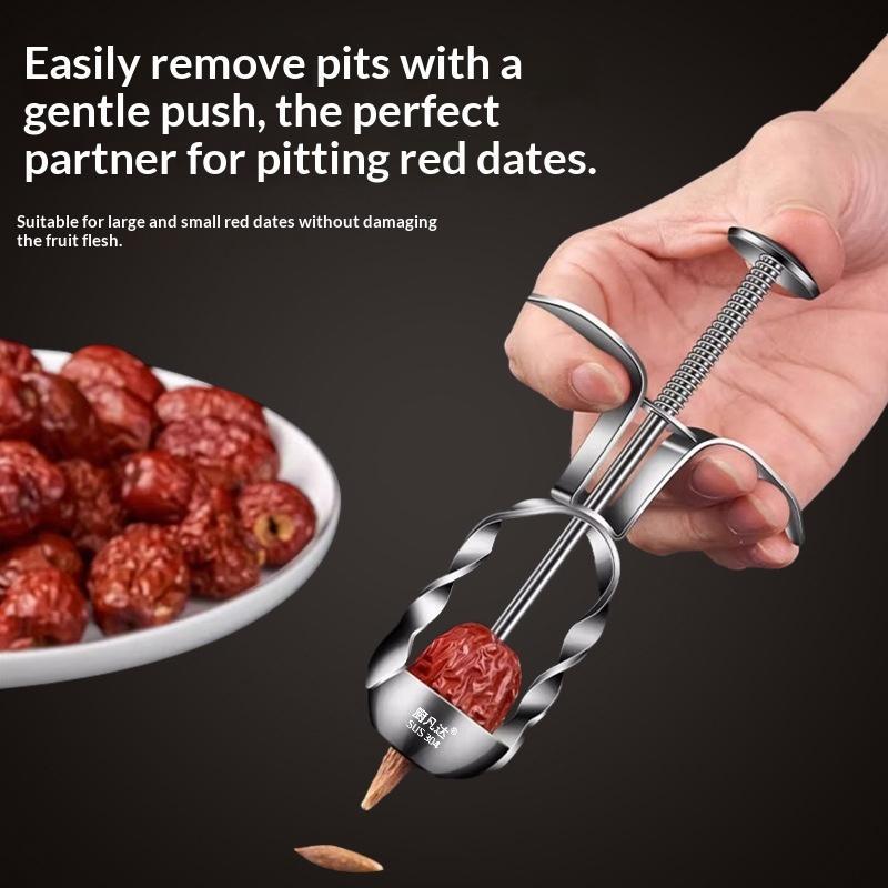 Stainless Steel Red Date Pitte - Kitchen Gadgets & Toys recension och pris