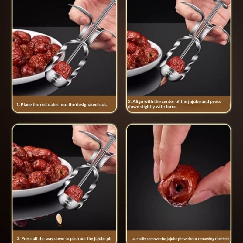Stainless Steel Red Date Pitte - Kitchen Gadgets & Toys recension och pris