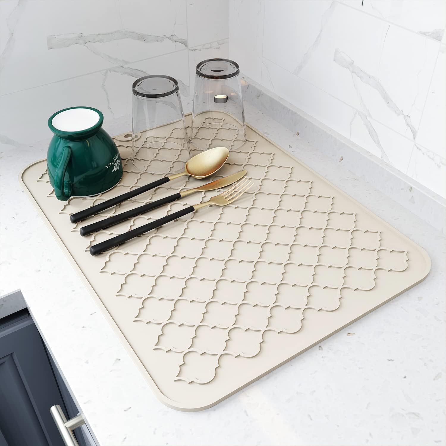 Silicone Dish Drying Mat for K - Kitchen Gadgets Images recension och pris