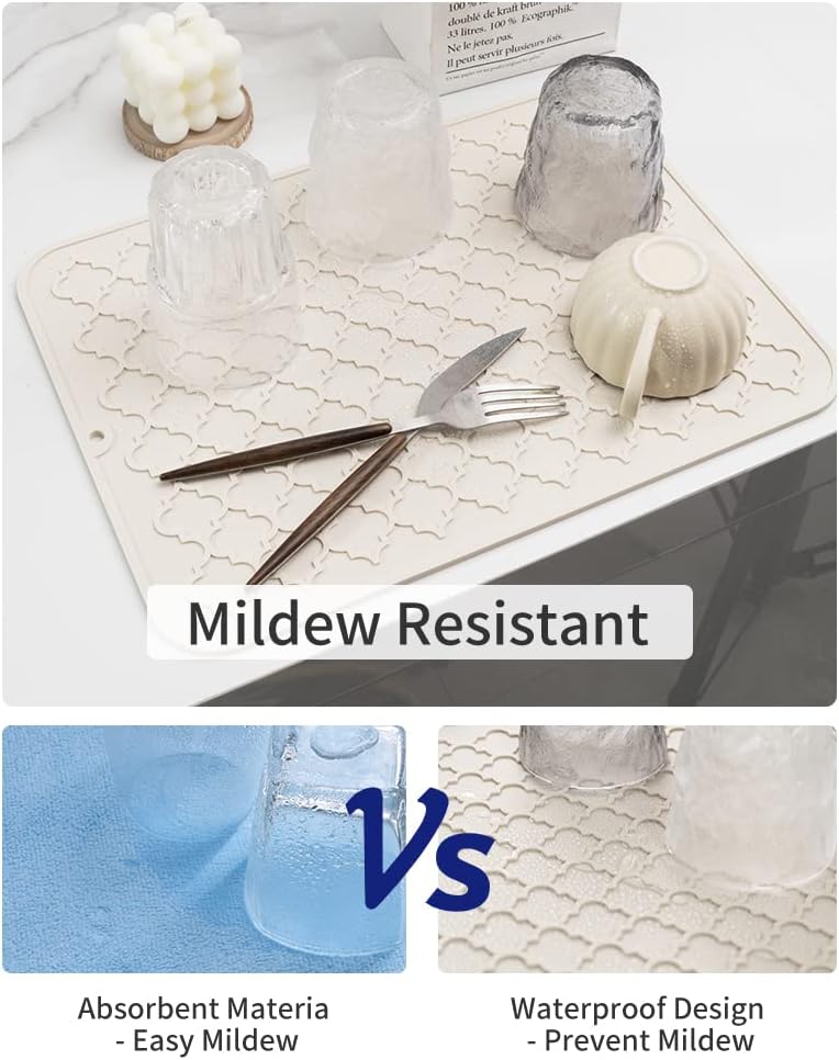 Silicone Dish Drying Mat for K - Kitchen Gadgets Images recension och pris
