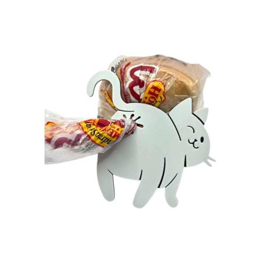 Funny Cat Bread Clip - D Print - Funny Kitchen Gadgets Gifts recension och pris