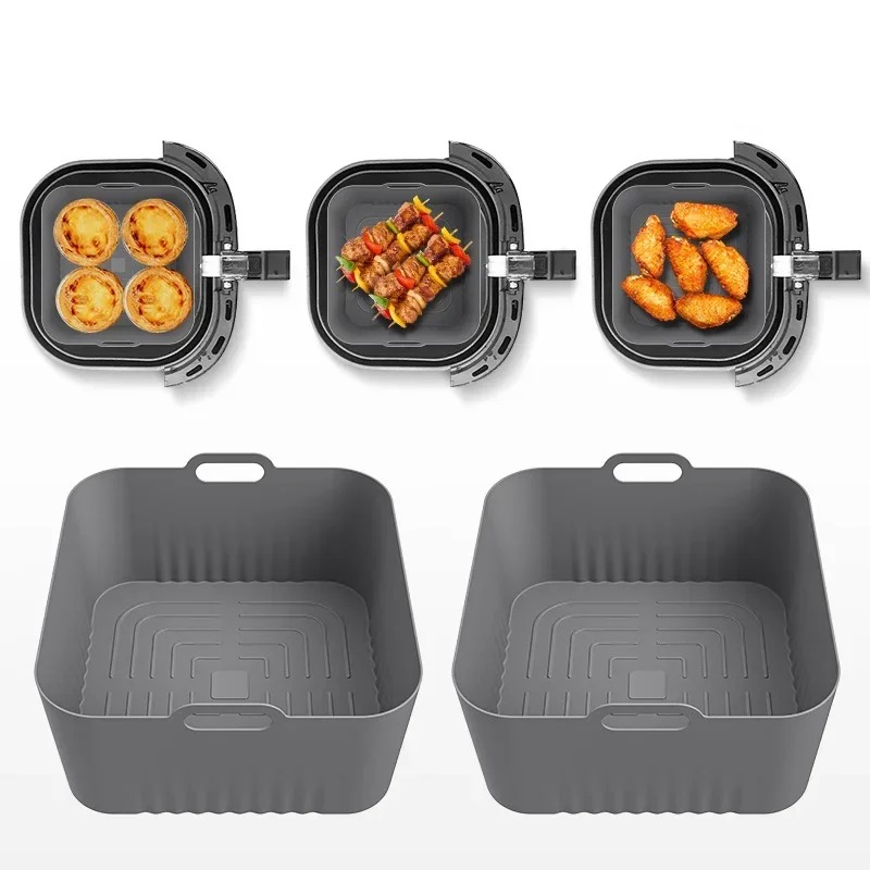 Air Fryer Silicone Baking Tray - Silicone Steamer Basket recension och pris