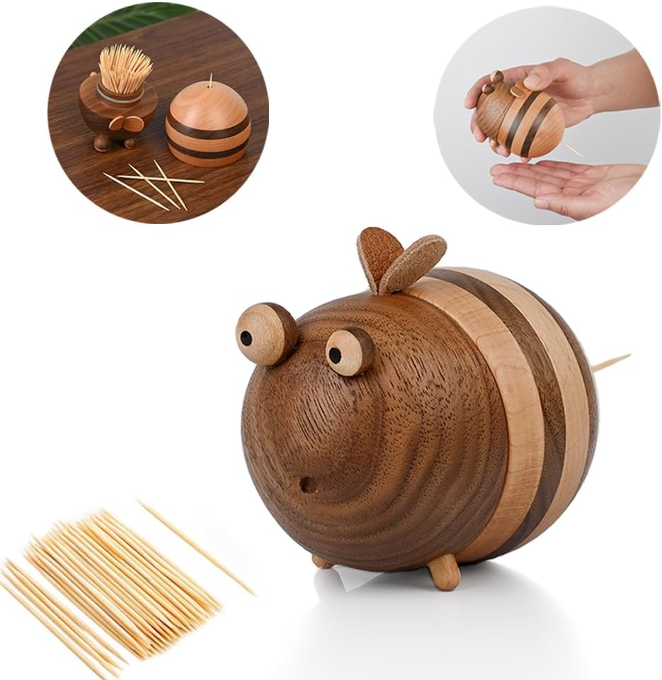 Bee Toothpick Holder Dispenser - Kitchen Gadgets Images recension och pris