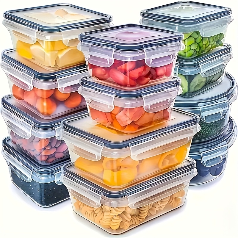 8Pcs Set Includes 4 Containers - Kitchen Gadgets Storage recension och pris