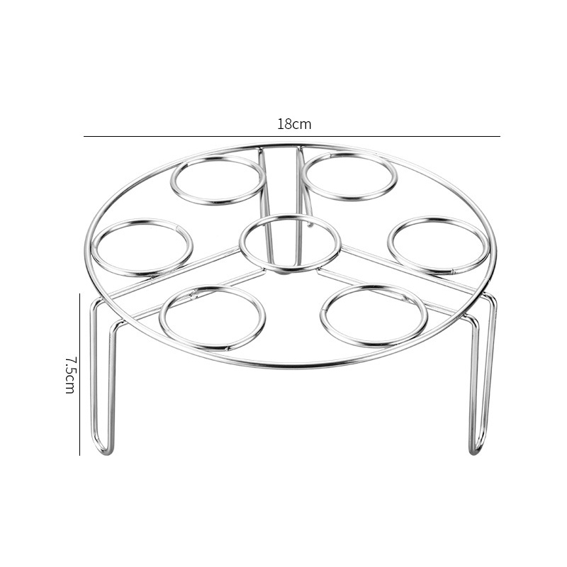 LMETJMA Egg Steamer Rack Trive - Silicone Steamer Basket recension och pris
