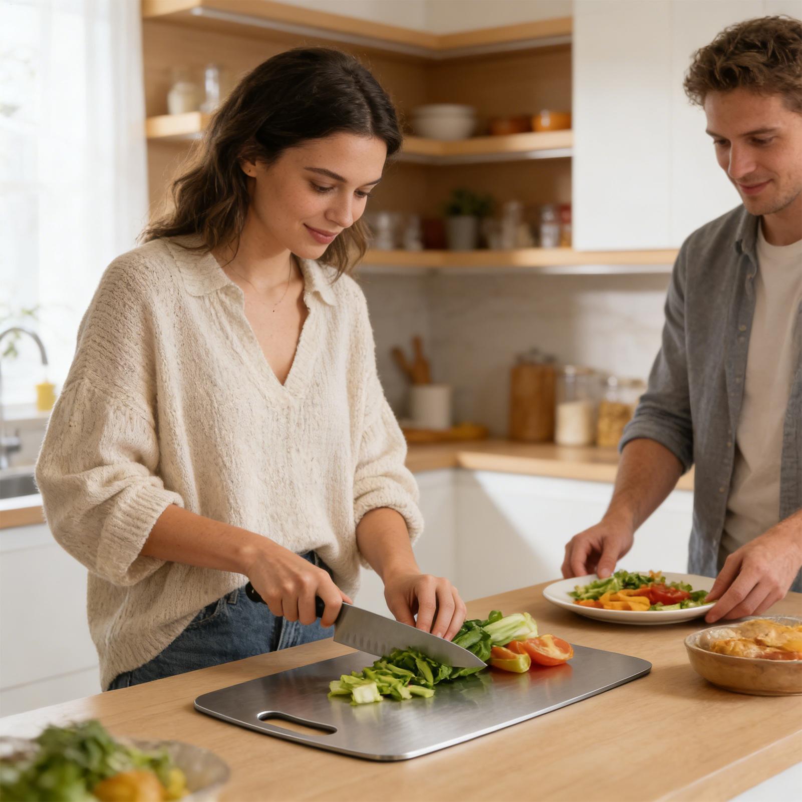 Stainless Steel Cutting Board  - Kitchen Gadgets & Toys recension och pris
