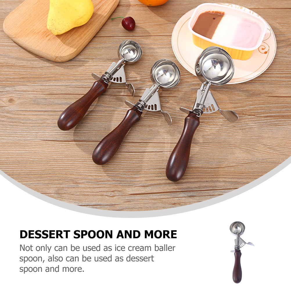 Stainless Steel Ice Cream Scoo - Kitchen Gadgets & Toys recension och pris