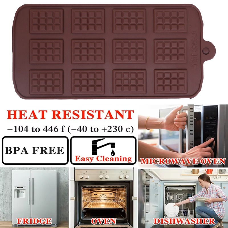 Silicone Chocolate Mold 12 Eve - Kitchen Gadgets Best recension och pris
