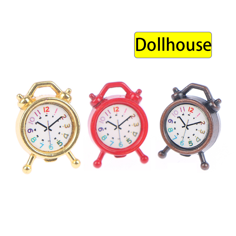 1PC 1:12 Scale Alarm Clock Dol - Kitchen Gadgets Best recension och pris