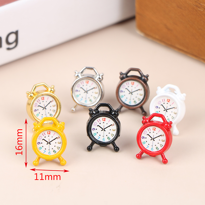1PC 1:12 Scale Alarm Clock Dol - Kitchen Gadgets Best recension och pris