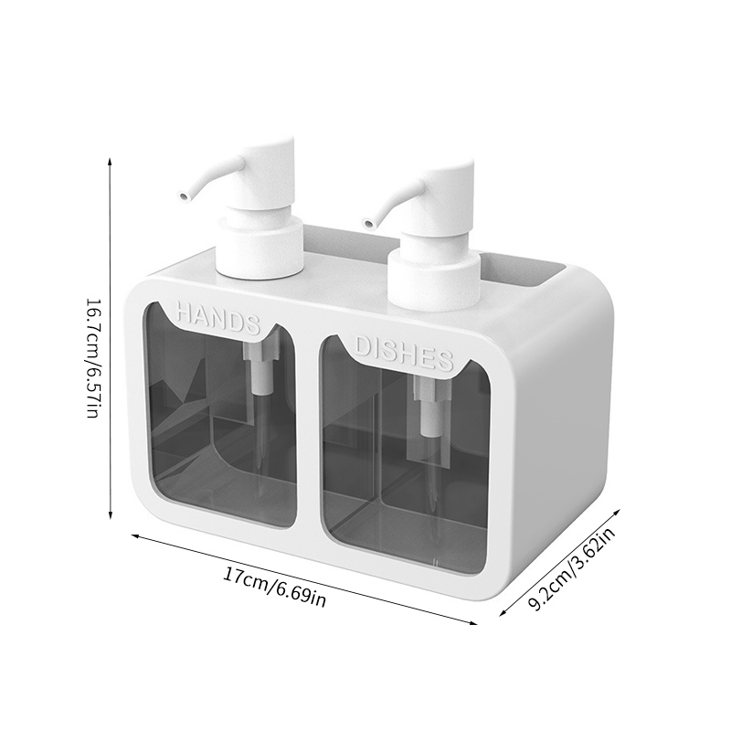 Kitchen Hand Soap and Dish Soa - Kitchen Gadgets Dispenser Brush Holder recension och pris