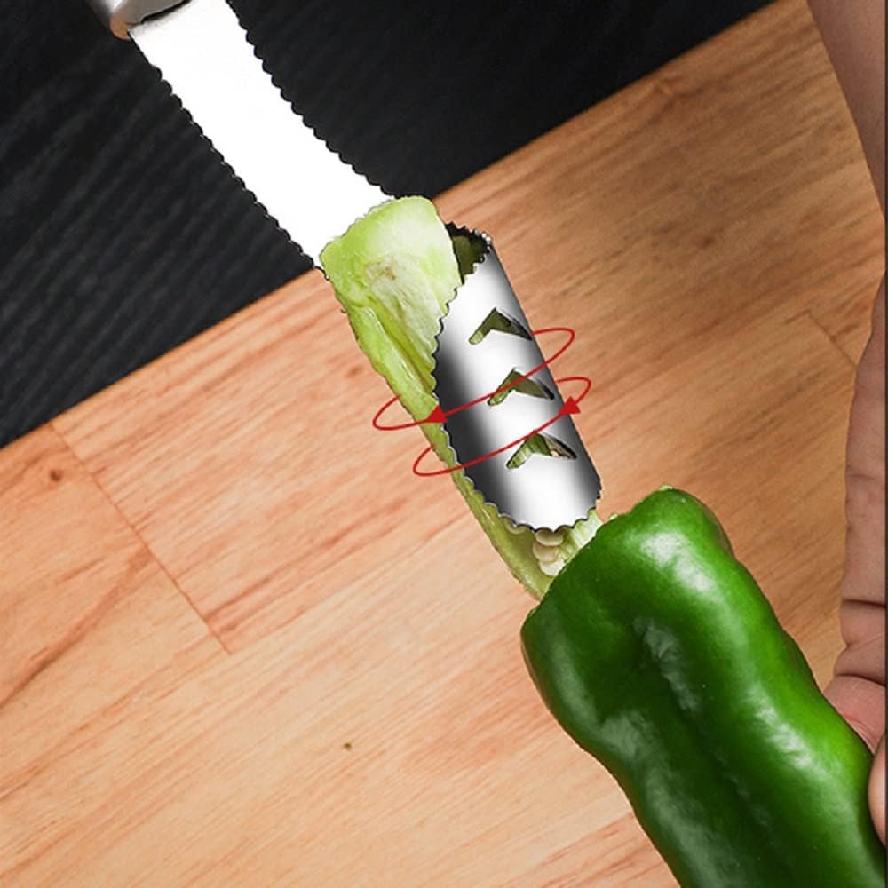 Jalapeno Pepper Corer, Stainle - Kitchen Gadgets Images recension och pris
